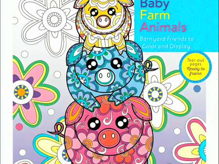 Zendoodle Coloring: Baby Farm Animals Online Sale