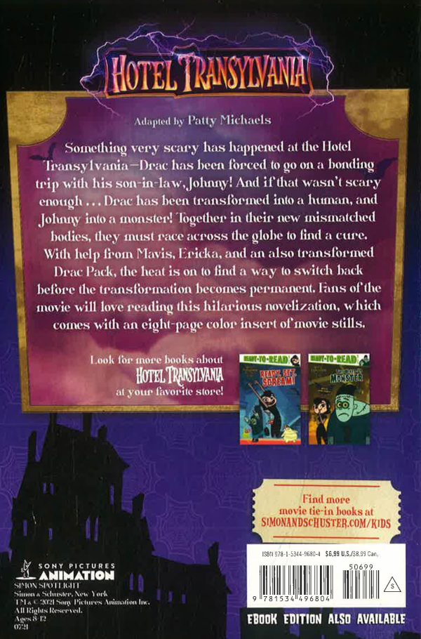 Hotel Transylvania Transformania Movie Novelization Online Hot Sale