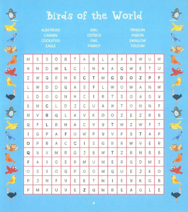 Animal Wordsearch Cheap