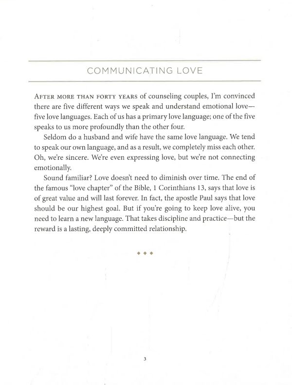 Love Language Minute For Couples Sale