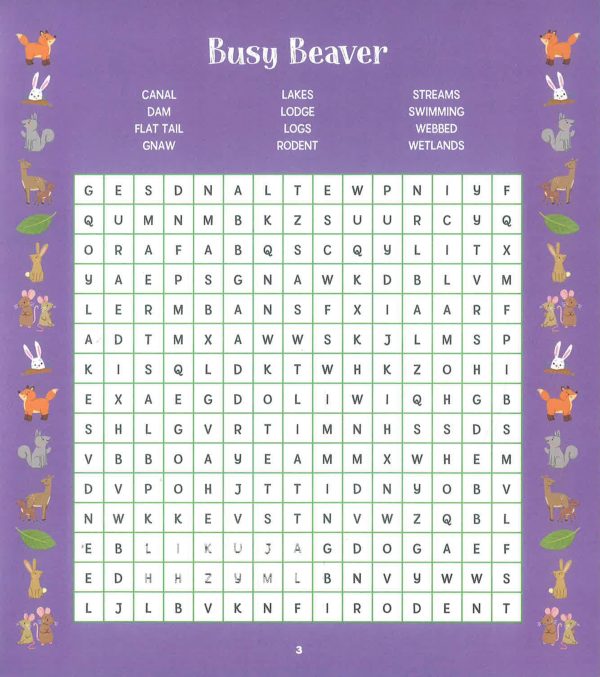 Animal Wordsearch Cheap