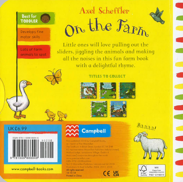 On The Farm: A Push, Pull, Slide Book Supply