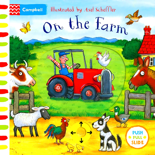 On The Farm: A Push, Pull, Slide Book Supply