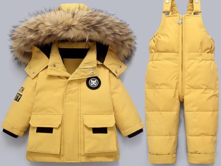 NeigeDouce – Combinaison et manteau d hiver pour enfant avec col en fourrure, idéal pour le ski For Cheap