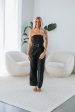 Jesa Cargo Jumpsuit - Black Online