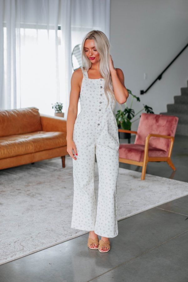 Lorraine Floral Jumpsuit For Discount