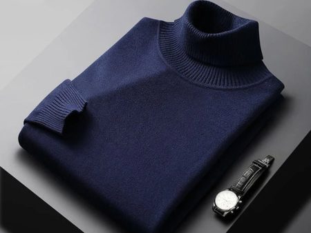 Milan – Col roulé classique pour homme, idéal pour l hiver For Cheap