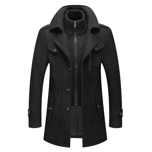 Antoine – Manteau d hiver de luxe pour homme, chaud et élégant Discount