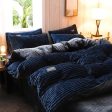 Luxe Fleece – Housse de couette en polaire chaude pour l hiver en velours For Cheap