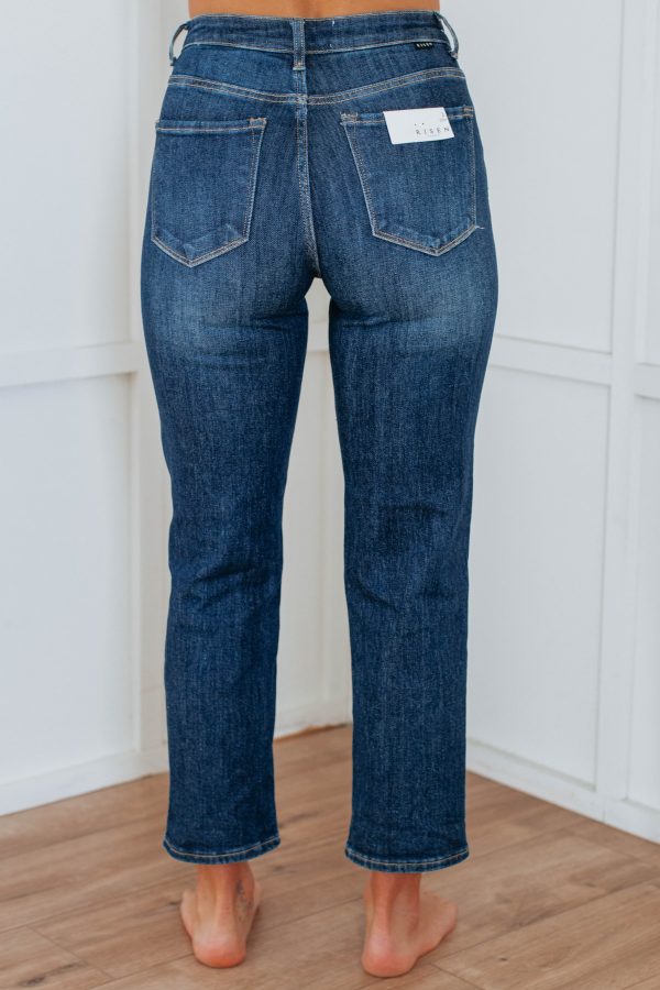 Beau Risen Jeans - Deep Blue Online now