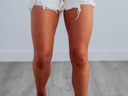 Mae Risen Shorts - Ecru Fashion