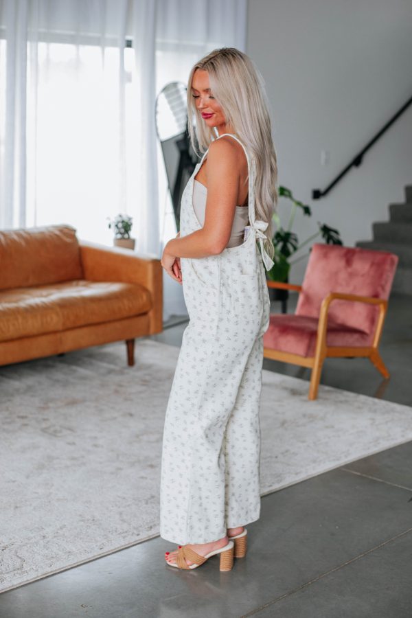 Lorraine Floral Jumpsuit For Discount