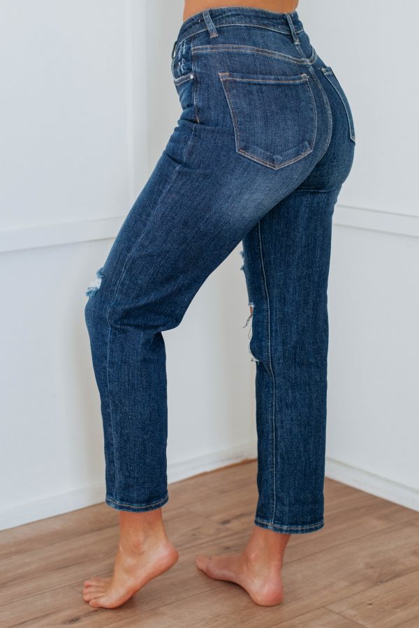 Beau Risen Jeans - Deep Blue Discount