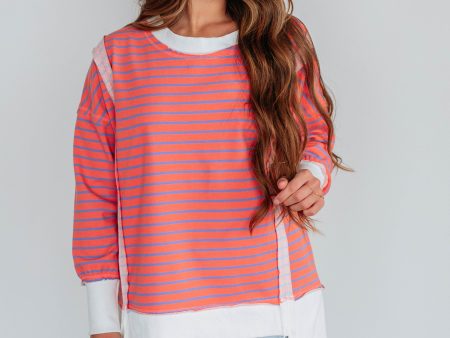 Luna Striped Top Fashion