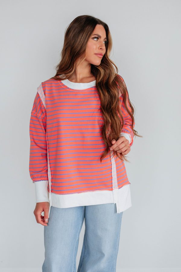 Luna Striped Top Fashion