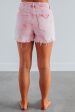 Mae Risen Shorts - Acid Pink Online now