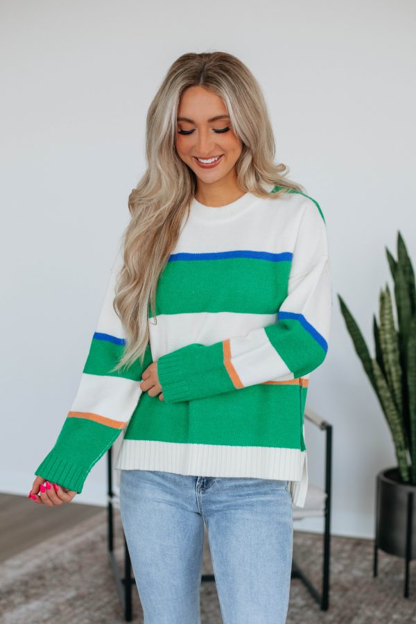 Lowgan Striped Sweater Sale