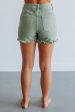 Aliyah Risen Shorts - Olive on Sale