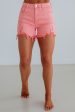 Maddie Risen Shorts - Flamingo Discount