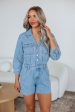 Bellamy Denim Romper Cheap