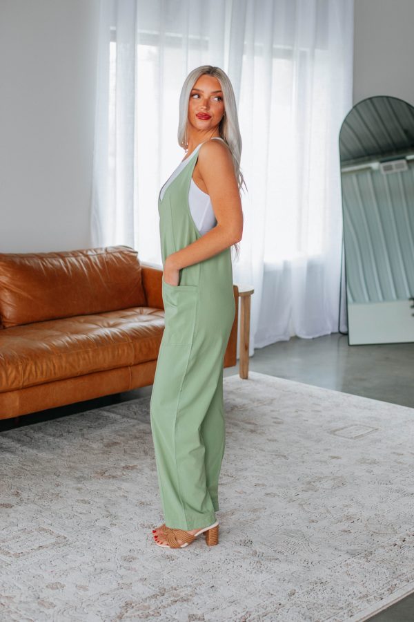 Allison Jumpsuit - Pear on Sale