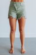 Aliyah Risen Shorts - Olive on Sale