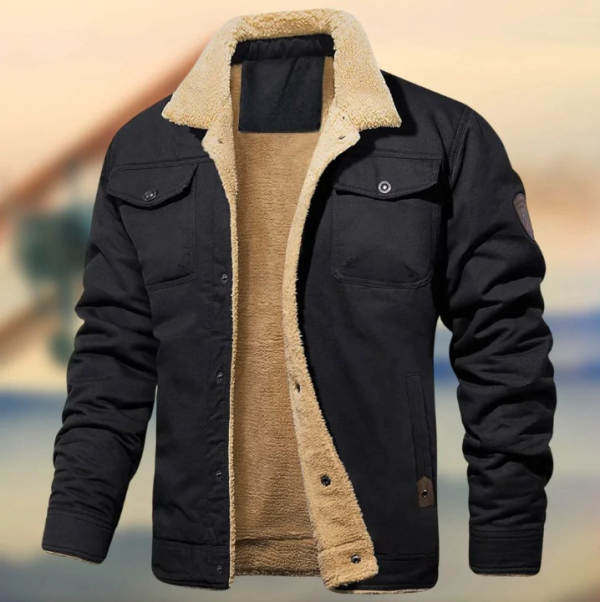 Antoine – Manteau d hiver chaud et doublé pour homme, parfait pour les journées froides Hot on Sale