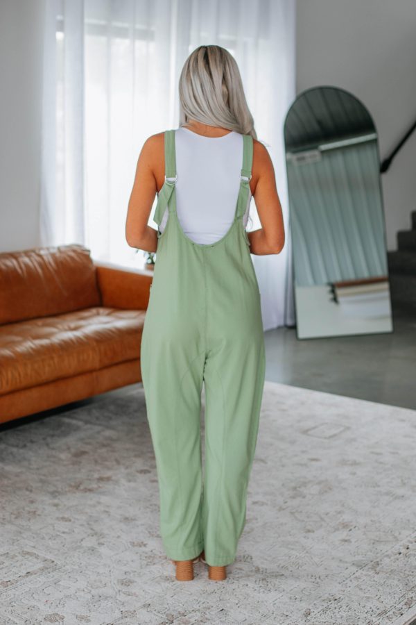 Allison Jumpsuit - Pear on Sale