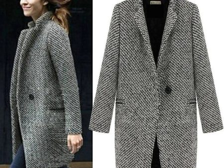 Lucienne – Manteau long élégant pour femmes, parfait pour un look hivernal sophistiqué Discount