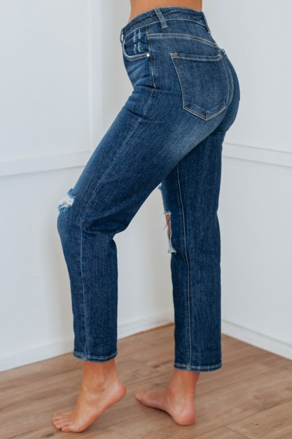 Beau Risen Jeans - Deep Blue Online now