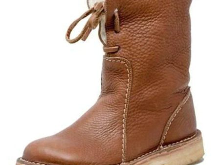 Lucille – Bottes imperméables en polaire avec doublure en laine douce Discount