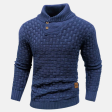 Romain – Pull en maille essentiel pour hommes, doux et polyvalent pour tous les jours For Discount