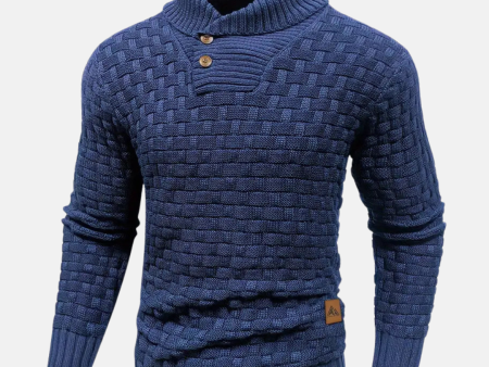 Romain – Pull en maille essentiel pour hommes, doux et polyvalent pour tous les jours For Discount