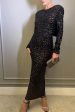 Aurélie – Robe de soirée dos nu avec détails en sequins élégants Fashion