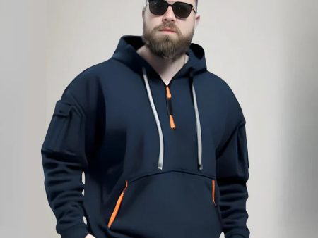 Bas – Sweat à capuche d’hiver avec un design élégant, parfait pour le froid Supply