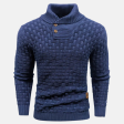 Romain – Pull en maille essentiel pour hommes, doux et polyvalent pour tous les jours For Discount