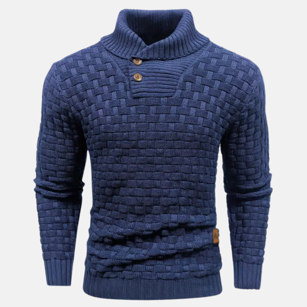 Romain – Pull en maille essentiel pour hommes, doux et polyvalent pour tous les jours For Discount