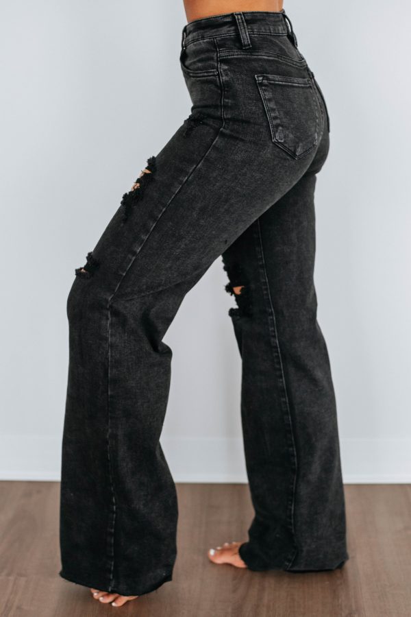 Georgia Risen Jeans - Vintage Black For Discount