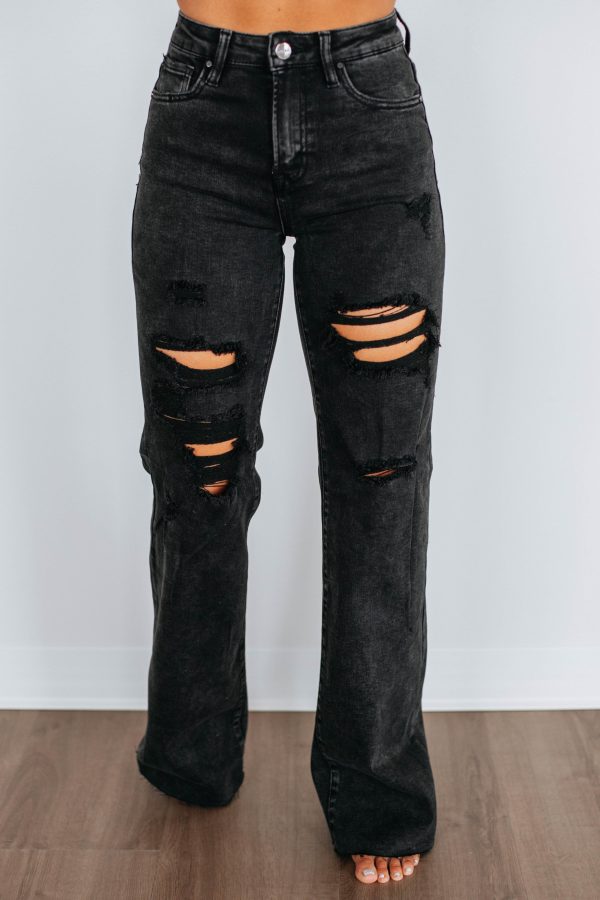 Georgia Risen Jeans - Vintage Black For Discount