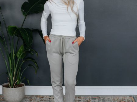 Alex Active Joggers - Pebble Sale