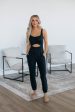 Always On The Go Jumpsuit - Black Online Sale