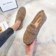 Violette – Mocassins en peluche avec semelle antidérapante, parfaits pour la maison For Discount