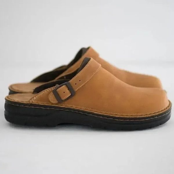 ConfortPieds – Mules orthopédiques en cuir, unisex et élégantes For Sale