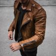 Alphonse – Veste en cuir de haute qualité pour hommes, durable et élégante For Sale