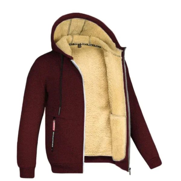 Jens – Gilet d hiver chaud avec intérieur en laine Online Sale