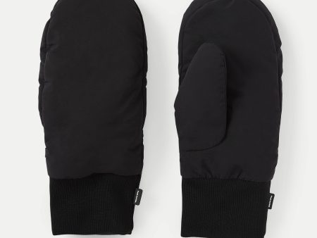 The Puffer Mittens in Black For Cheap