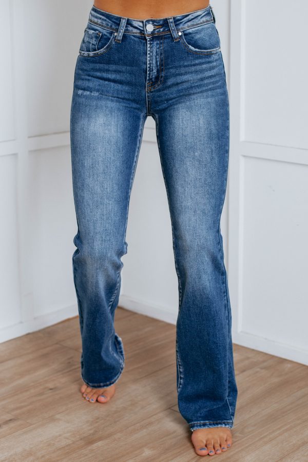 Asher Risen Jeans - Medium Wash Fashion