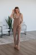 Marlow Denim Overalls - Mocha Online