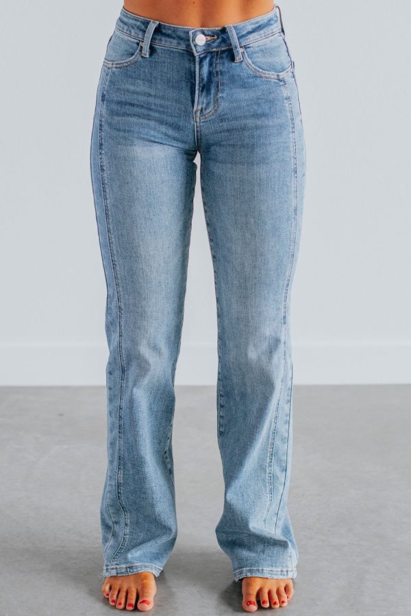 Calina Risen Jeans - Medium Wash Online Sale