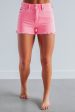 Adley KanCan Shorts - Neon Pink Sale